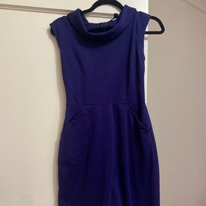 Banana republic purple semi formal dress